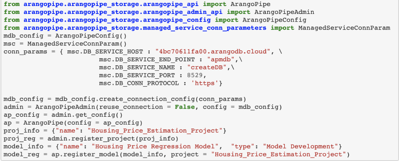ArangoML Pipeline Cloud – Manage Machine Learning Metadata
